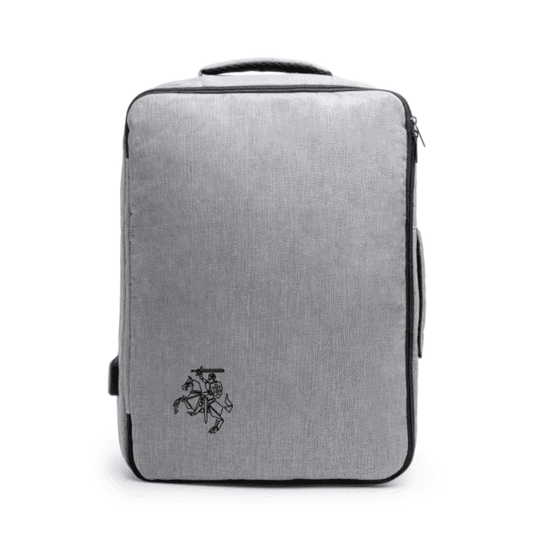 Tvari perdirbto poliestero kuprinė su USB jungtimi - Vytis - Image 4